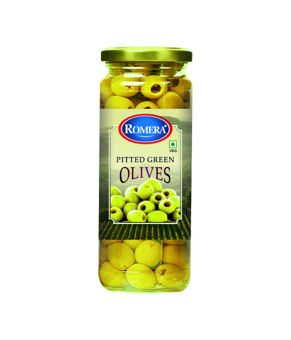 Pitted Green Olives